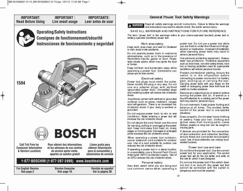 Bosch Power Tools Planer 1594K-page_pdf